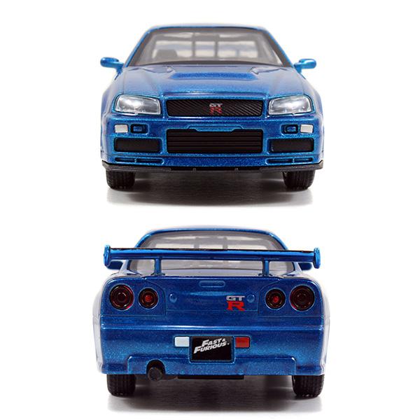 1/64 TM ワイルドスピード スカイライン GTR R34 フィギュア付 1/64 Time Micro ワイルドスピード スカイライン GTR R34