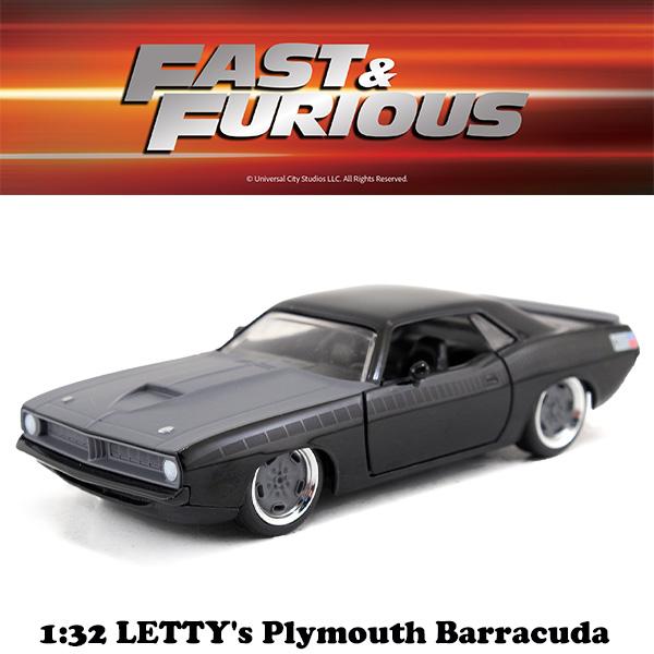 Jada ワイルドスピード ミニカー 1/32 バラクーダ JADA TOYS LETTY's