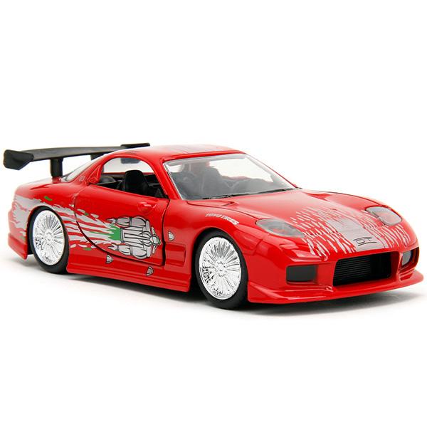 【2個セット価格】ジャダトイズ JADA マツダ RX-7 FC3S 新品 Jada ワイルドスピード ミニカー 1:32 マツダ RX-7 ダイキャスト