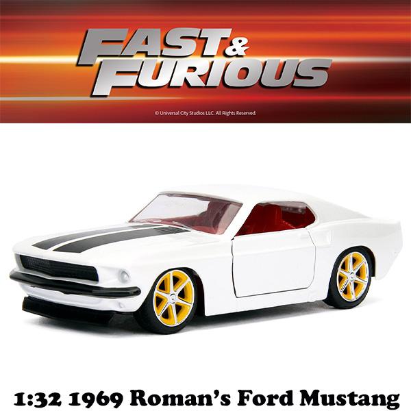 ワイルドスピード ローマン・フォード・マスタング Jada ワイルドスピード ミニカー 1/32 フォード マスタング ダイ