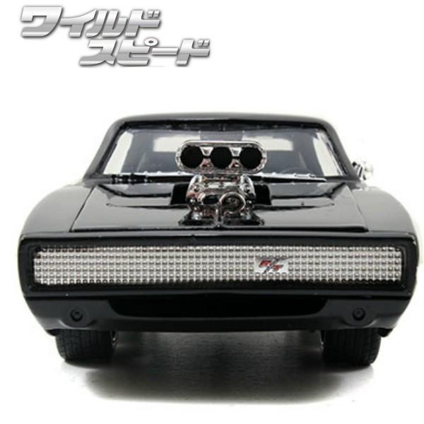 ミニカー 1/24 ワイルドスピード ダイキャストカー ダッジ チャージャー グロス ブラック jada toys DOM DODGE CHARGER R/T GLOSS ワイスピ 車 アメ車｜funandfunny｜02