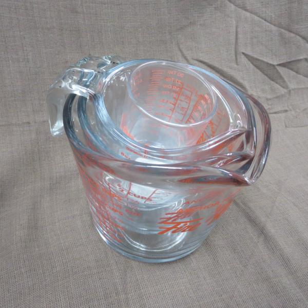 FIRE KING ファイヤーキング メジャーリングジャグ 1000ml アメリカ製
