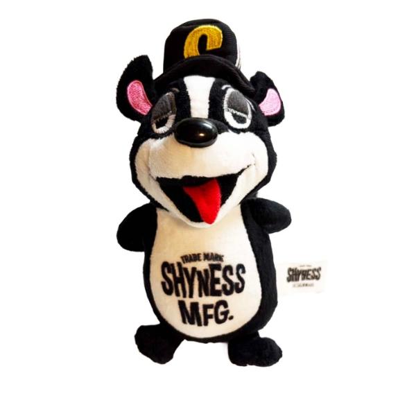 SHYNESS SKUNKID ぬいぐるみ キャラクター 高さ18cm プラッシュ