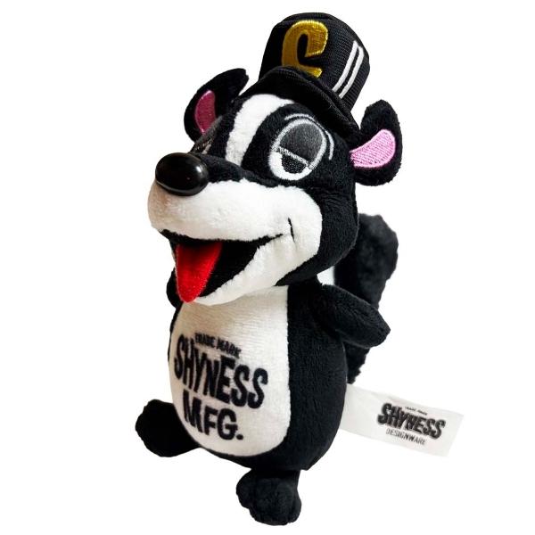 SHYNESS SKUNKID ぬいぐるみ キャラクター 高さ18cm プラッシュ