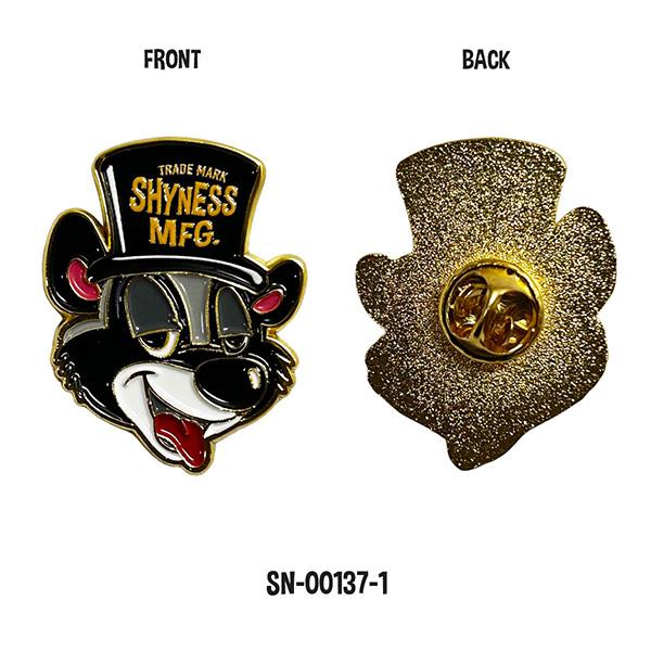 SHYNESS ピンズ アメリカン キャラクター グッズ 大人 向け ピンバッチ