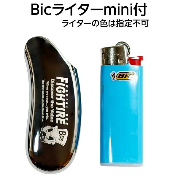 BIC（ビック） SHYNESS bic ライター ミニ ライターケース 付き メタル