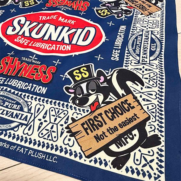 バンダナ キャラクター SHYNESS アメリカン雑貨 アメキャラ ハンカチ