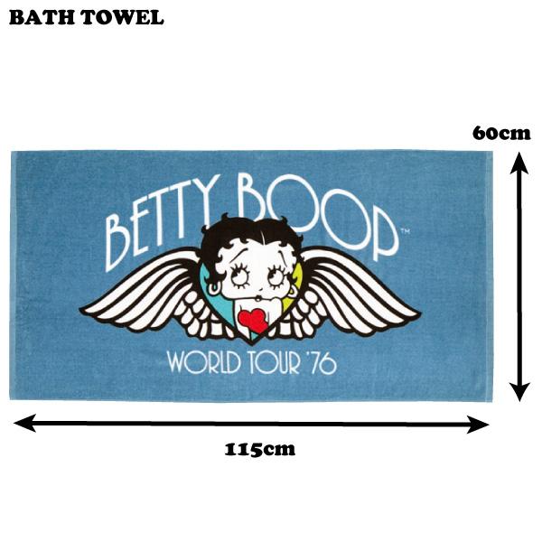 BETTY BOOP（ベティ ブープ） ベティちゃん バスタオル 大判 ウイング