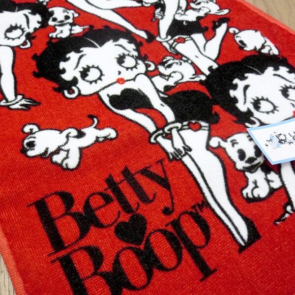 BETTY BOOP（ベティ ブープ） ベティちゃん フェイスタオル ベティ