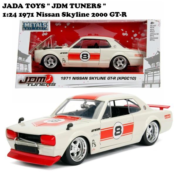 Jada ミニカー 1/24 ダイキャストカー ニッサン スカイライン 2000 gtr