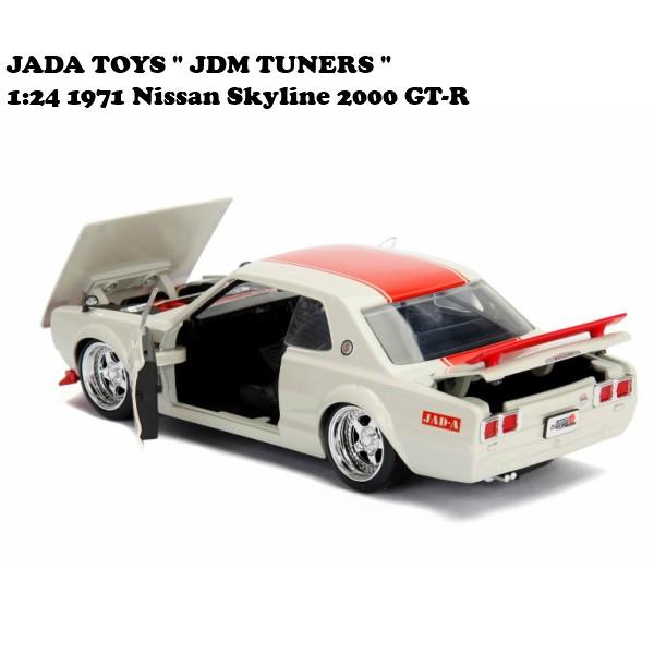 Jada ミニカー 1/24 ダイキャストカー ニッサン スカイライン 2000 gtr