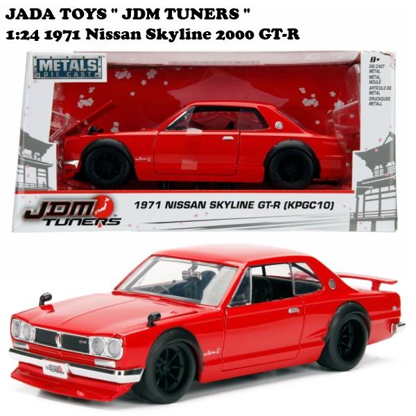 Jada ミニカー 1/24 ダイキャストカー ニッサン スカイライン 2000 gtr