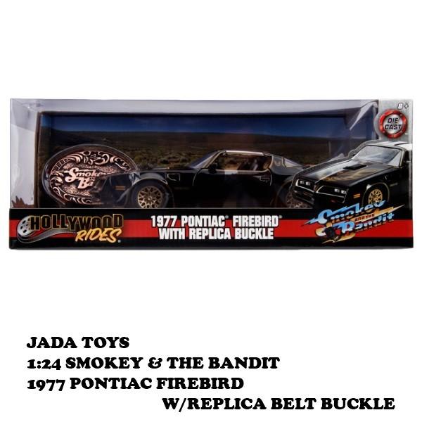 Jada 1:24 SMOKEY & THE BANDIT 1977 PONTIAC FIREBIRD W/REPLICA BELT