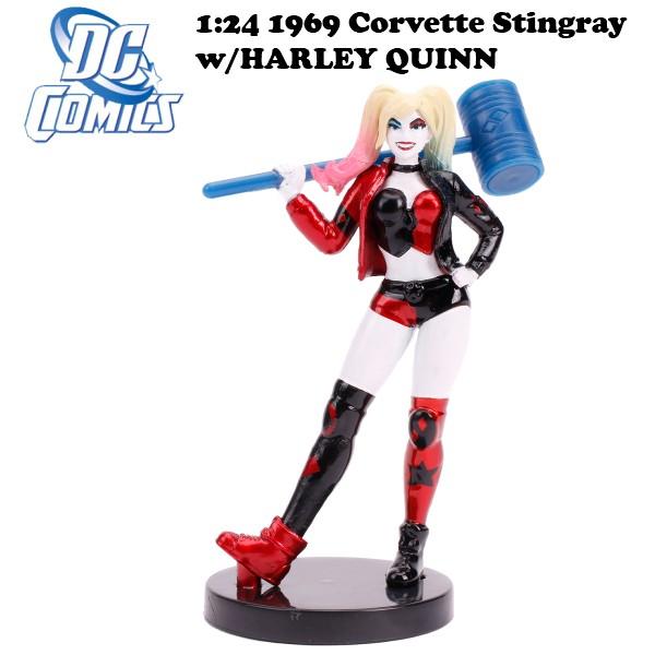 Jada JADATOYS 1/24 ミニカー ハーレイクインフィギア付き ダイ