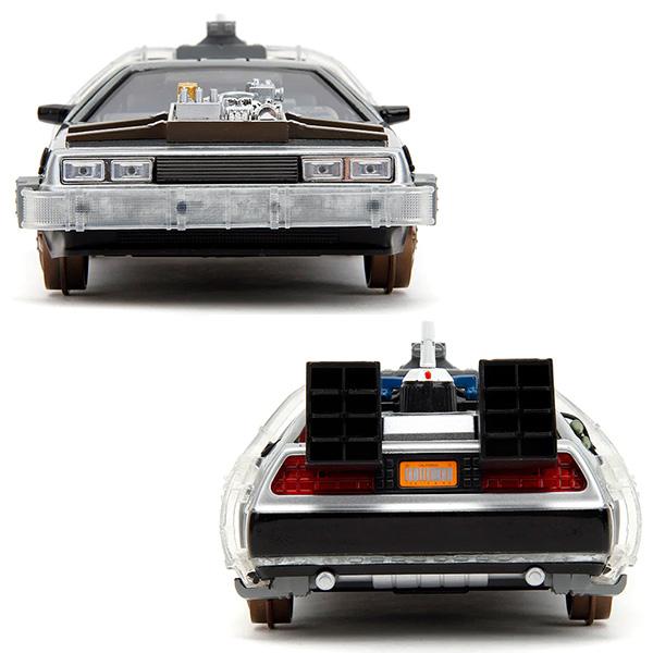 Jada バックトゥザフューチャー 3 デロリアン ミニカー 車 Jada バックトゥザフューチャー 3 デロリアン ミニカー 車