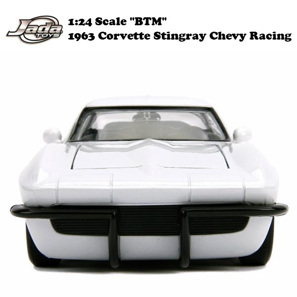Jada JADATOYS 1/24 BTM 1963 Corvette Stingray Chevy Racing