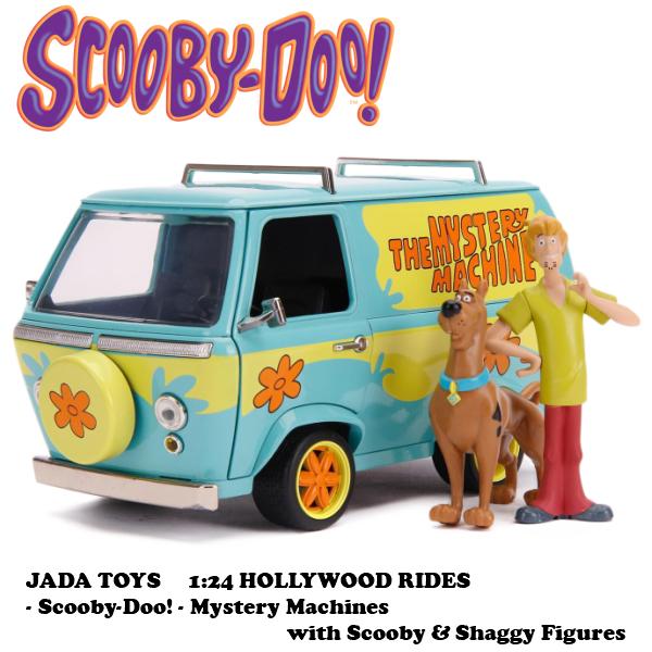 Jada スクービードゥ ミニカー 1/24 ダイキャストカー フィギュア付き