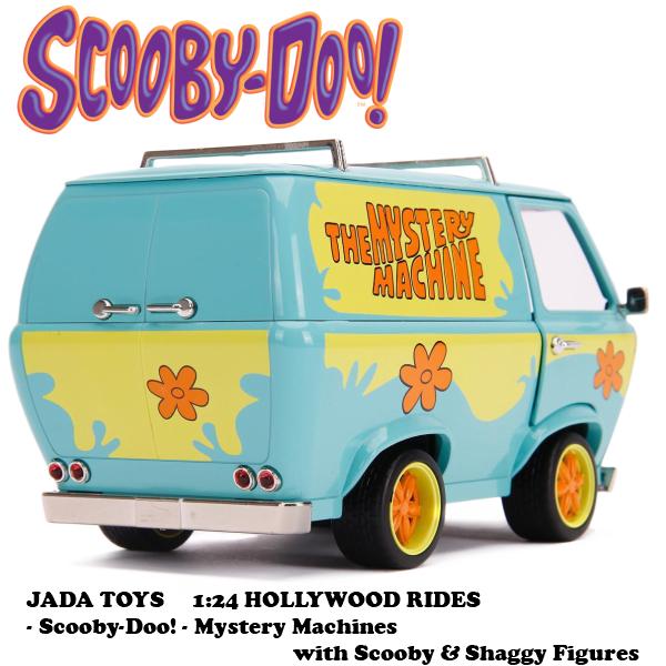 Jada スクービードゥ ミニカー 1/24 ダイキャストカー フィギュア付き