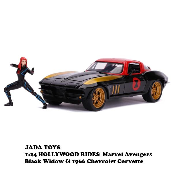 Jada ブラックウィドウ ミニカー マーベル アベンチャーズ