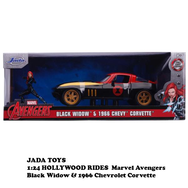 Jada ブラックウィドウ ミニカー マーベル アベンチャーズ
