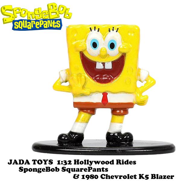 Jada JADATOYS 1/32 スポンジボブ ミニカー フィギュア付き 1980