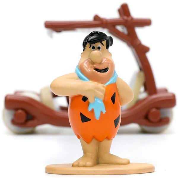 ミニカー 1/32 フリントストーン フィギュア 付き ダイキャストカー JADATOYS THE FLINTSTONES FILINTMOBILE w/FRED FLINTSTONE アニメ 原始家族｜funandfunny｜05