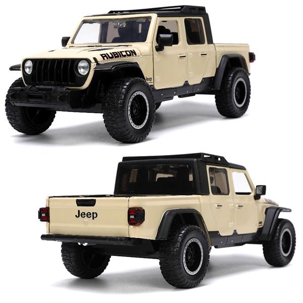 Jada ミニカー アメ車 トラック 1/24 ジープ ベージュ JADATOYS