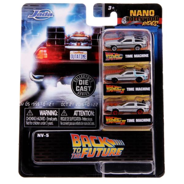 Jada バックトゥザフューチャー ミニカー 3台セット 1.65inch(4cm