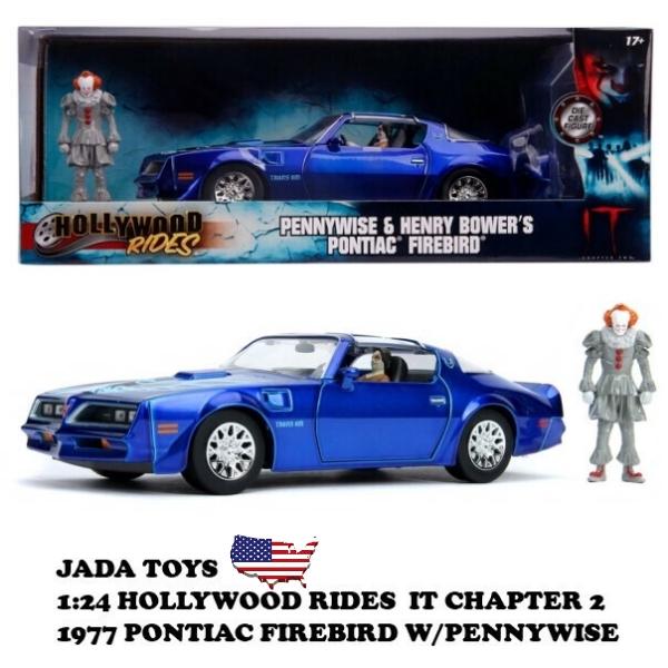 Jada イット ペニーワイズ ミニカー 1/24 フィギュア付き ダイキャスト