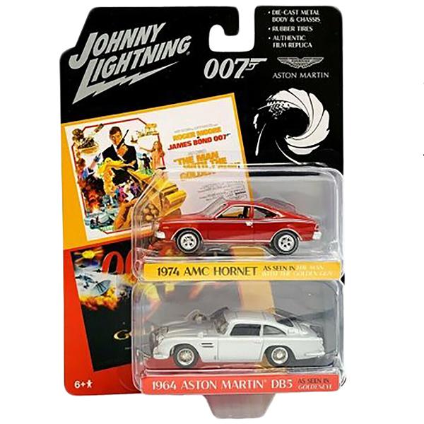 [ジョニーライトニング]ジェームスボンド007 ミニカー5台セット 楽天市場】【送料無料】 JOHNNY LIGHTNING 1/64 アストン