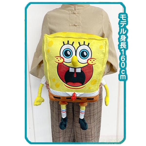 スポンジボブ ぬいぐるみ おもちゃ グッズ 高さ 50cm フェイス