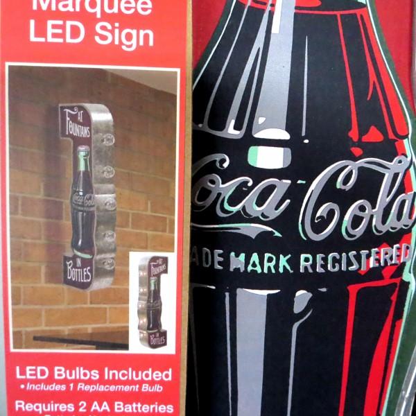 Coca-ColaLEDサインライト コカコーラLEDLetteringSign Coca