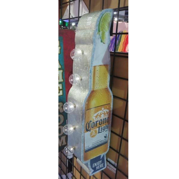 コロナビール 電飾看板 マーキーLEDサインライト 缶 24本 瓶