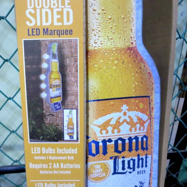コロナビール 電飾看板 マーキーLEDサインライト 缶 24本 瓶