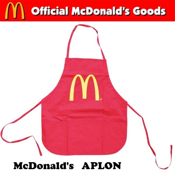 McDonald's APLON【マクドナルド エプロン】アメ雑貨 マクドナルド