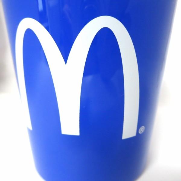 McDonald's  CUP【マクドナルド プラスティック カップ】【二色チョイス/ブルー＆レッド】マクドナルドのオフィシャルグッズ　アメ雑貨　Made in U.S.A｜funandfunny｜05