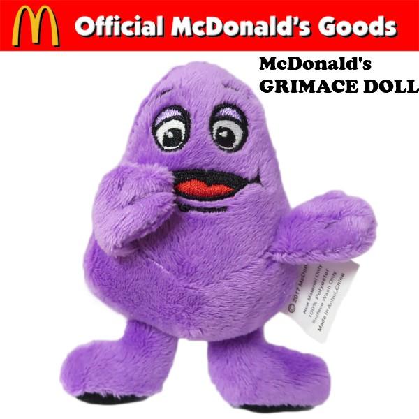 マクドナルド　McDonald's グリマス　Grimace ぬいぐるみ Amazon.co.jp: マクドナルド グリマス ぬいぐるみ Official