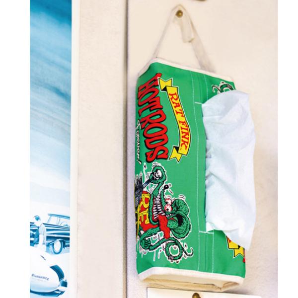 RAT FINK ラットフィンク ティッシュケース 【4タイプ】コットン100