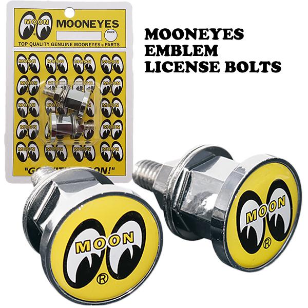 MOONEYES ムーンアイズ エンブレム ライセンス ボルト イエロー