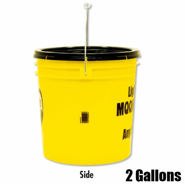MOONEYES ムーンアイズ ブラスチック バケツ 蓋付き 2ガロン イエロー
