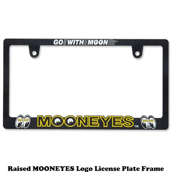 MOONEYES Raised MOONEYES レイズド ムーンアイズ ロゴ ナンバー