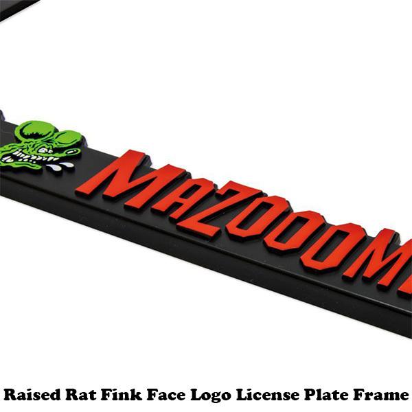 ナンバープレートフレーム【Rat Fink】超激レア品！