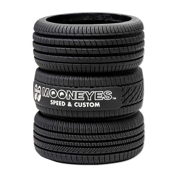 レア★スペアタイヤカバー　Mooneyes （希少） MOONEYES ムーンアイズ タイヤ 缶ホルダー クージー 保冷 350ml グッズ