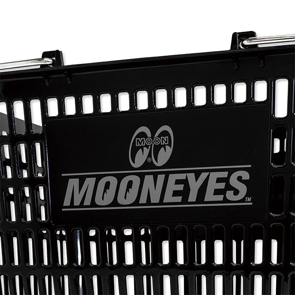 MOONEYES ショッピング バスケット ムーンアイズ 黒 イエロー 買い物