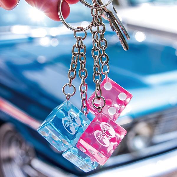 MOONEYES ムーンアイズ サイコロ キーホルダー トゥイン ダイス