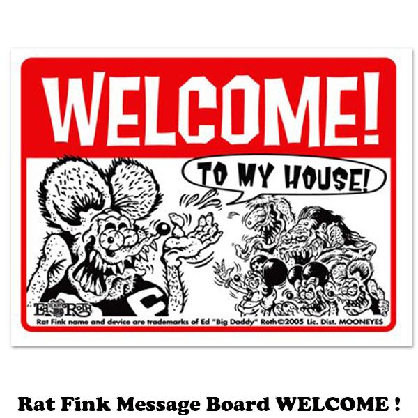 RAT FINK（ラットフィンク） 看板 メッセージ ボード グッズ