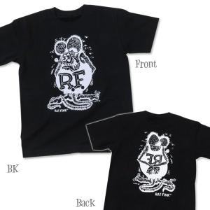 RAT FINK ラットフィンク tシャツ メンズ 半袖 白 黒 大きい