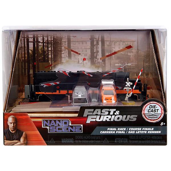 Jada ワイルドスピード ミニカー ファイナルシーン ジオラマ セット