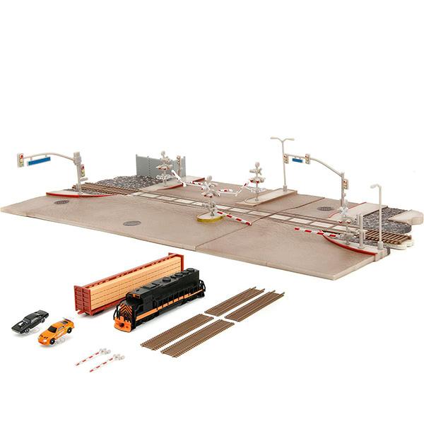 ワイルドスピード　NANOサイズ　ジオラマ　ラストシーン　チャージャー&スープラ ワイルドスピード NANOサイズ ジオラマ ラストシーン チャージャー