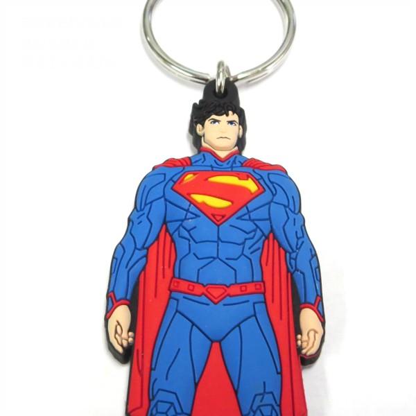 ラバーキーチェーン スーパーマン RUBBER KEYCHAIN SUPERMAN DC COMSIC DCコミックスキーチェーン DC